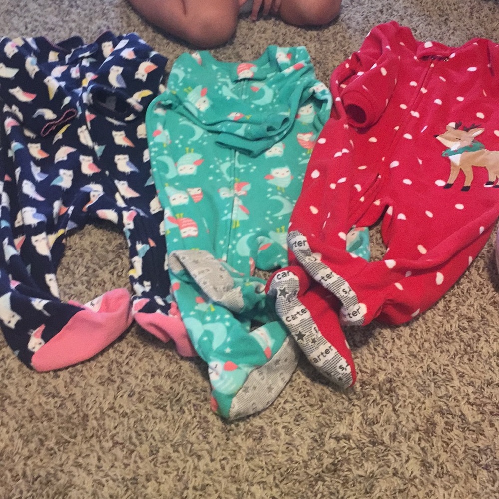 Footed pj’s